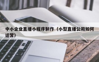 天水中小企业直播小程序制作（小型直播公司如何运营）